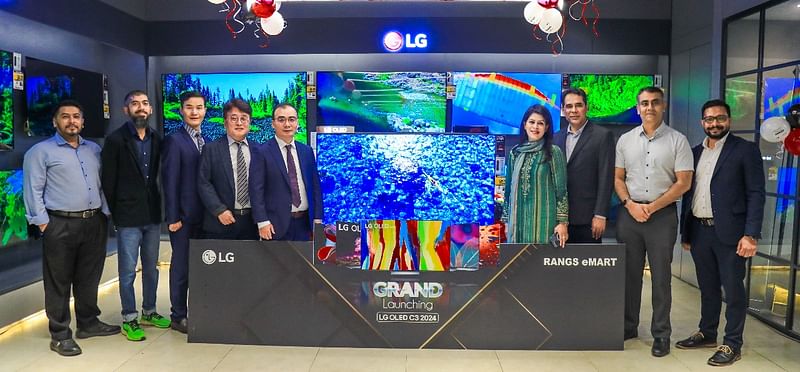 Rangs eMart launched nine new models TVs at an event at the Gulshan-2 showroom of Rangs eMart, a sister concern of Rancon Holdings Ltd, on 3 July